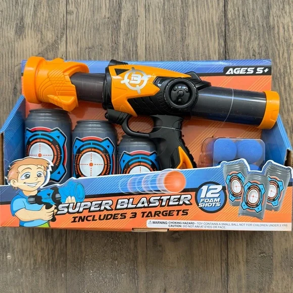 Super Blaster foam ball Target toy
New in box - Picture 3 of 4